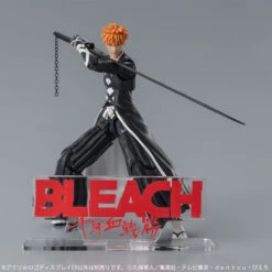 ACRYLIC LOGO DISPLAY EX - BLEACH - CLEAR/RED