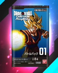 DRAGON BALL SUPER CARD GAME FUSION WORLD - BATTLE PACK 01