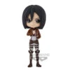 ATTACK ON TITAN FIGURE - QPOSKET - MIKASA ACKERMAN (A)